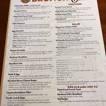 Bardenay Restaurant & Distillery - Eagle - Brunch menu 06/20/2021, full menu not available until 3pm Sundays - New American Near Me - Eagle, Idaho