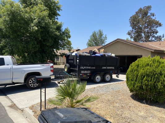Junk Hauling - These are photos from some of the services we provide to the residents of the Inland Empire.