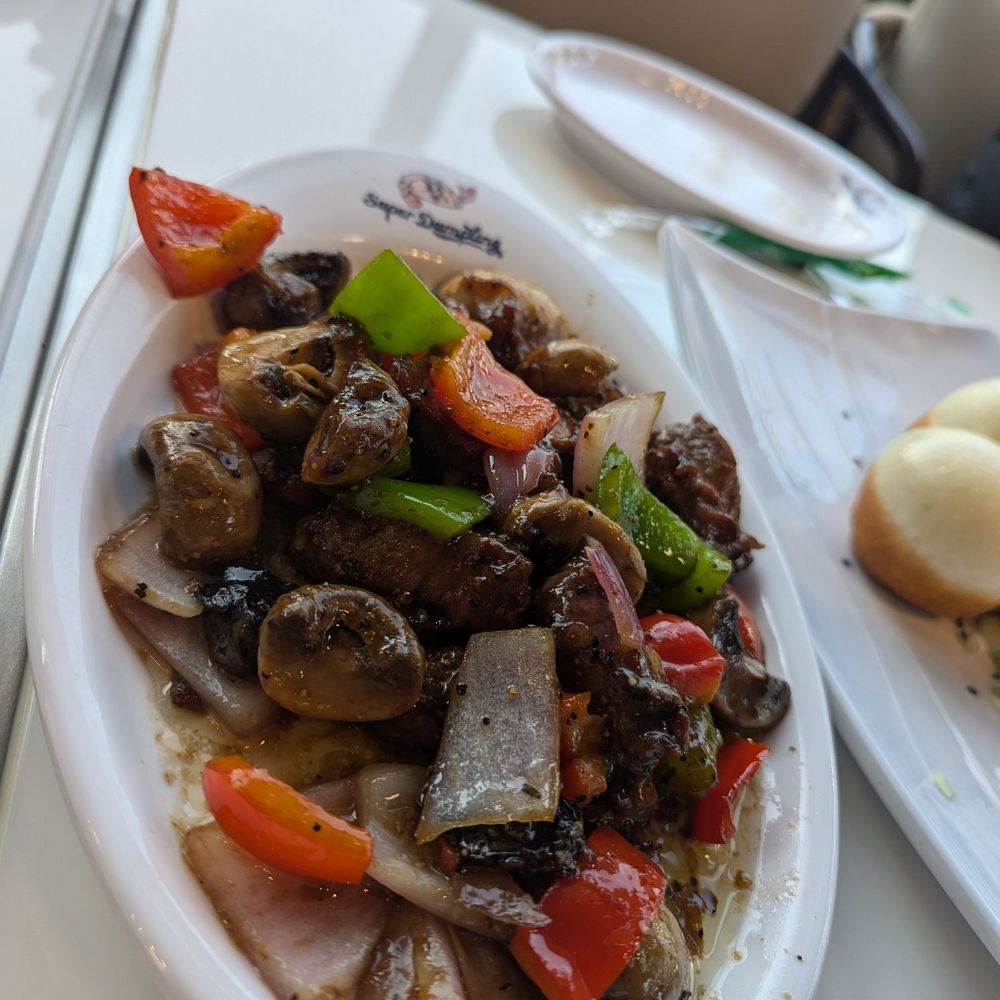 Super Dumpling - Mongolian Beef ($17.80) - Noodles Near Me - Orange, California Super Dumpling - Mongolian Beef ($17.80) - Noodles Near Me - Orange, California