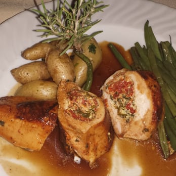 Bistro Cacao - Stuffed chicken. Excellent! - French Near Me - Washington, DC, District of Columbia