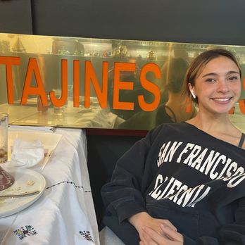 Tajines Restaurant - Tajines sign - Moroccan Near Me - San Francisco, California