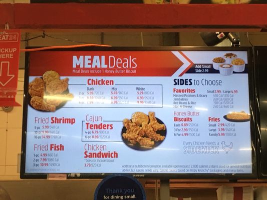 Menu photo 1 Krispy Krunchy Chicken San Francisco, CA Menu photo 1 Krispy Krunchy Chicken San Francisco, CA