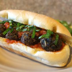 Beats N' Eats - Italian Black Bean Ball Sub.