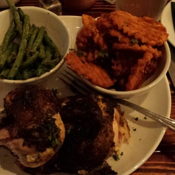 Company Supply - Fire Roasted Chicken with Garlic Green Beans and Sweet Potato Fries - Southern Near Me - Dublin, Georgia Company Supply - Fire Roasted Chicken with Garlic Green Beans and Sweet Potato Fries - Southern Near Me - Dublin, Georgia