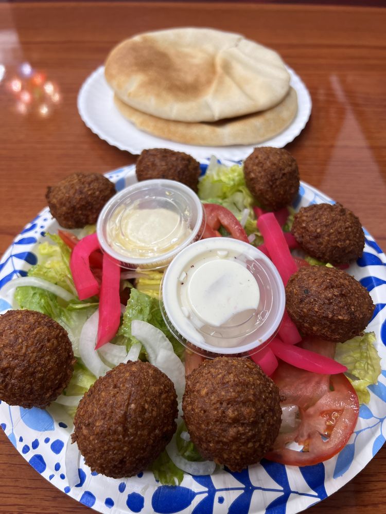 Food from Fattoush Restaurant