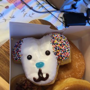 O Donuts - Puppy donut Blueberry Maple bar Apple fritter - Donuts Near Me - Everett, Washington O Donuts - Puppy donut Blueberry Maple bar Apple fritter - Donuts Near Me - Everett, Washington