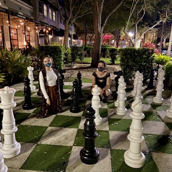 The Hangry Bison - Giant chess board - New American Near Me - Winter Park, Florida