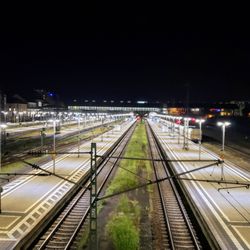 Hauptbahnhof Darmstadt - Night View of Darmstadt Hbf