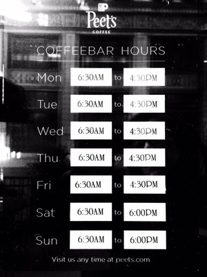 Menu photo 1 Peet's Coffee Chicago, IL