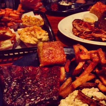 Dinosaur Bar-B-Que - 1/4 rack with fries & Mac salad plus The Big Shot Dinner - Barbeque Near Me - Rochester, New York