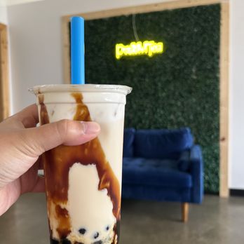 PositiviTea - Tiger green tea boba - Bubble Tea Near Me - Richmond, Indiana PositiviTea - Tiger green tea boba - Bubble Tea Near Me - Richmond, Indiana