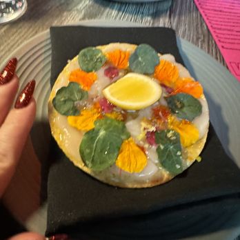 Darkroom - Scallop Tostada so good! - Wine Bars Near Me - Santa Ana, California