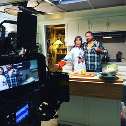 Samuel Warren & Associates International Casting Services - A On-Set Photo of a Commercial I cast for Fox Television
