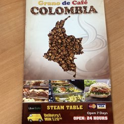 Grano de Cafe - Menu