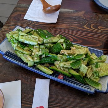 Noodle St - Cucumber salad - Noodles Near Me - Fullerton, California