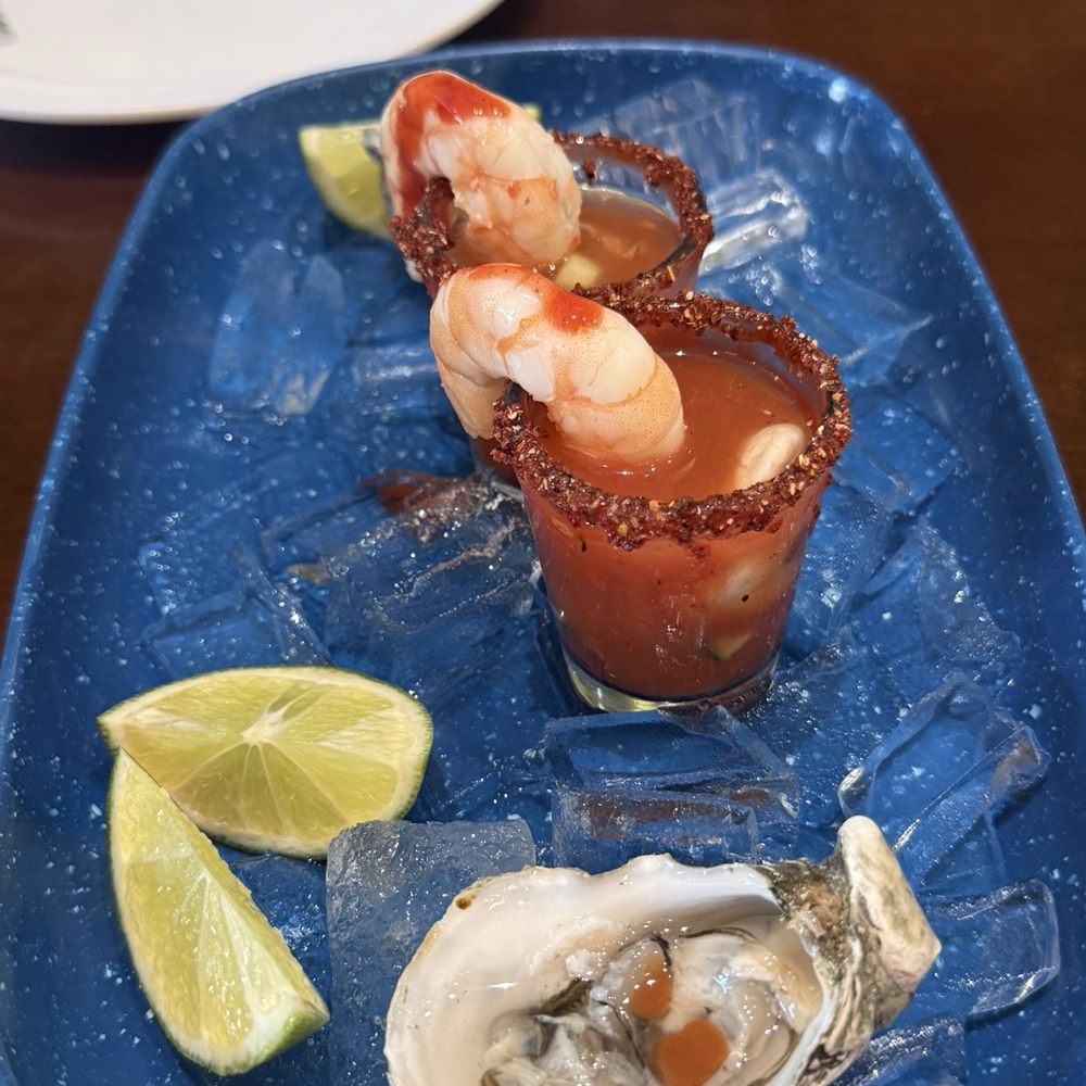 Mariscos El Ajoyano - Cocktail Shots - Seafood Near Me - San Mateo, California