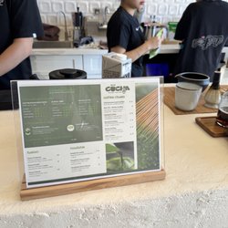 Cocha - Menu