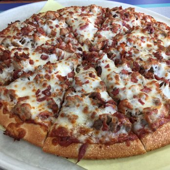 Godfather's Pizza - All Meat Combo! Excellent! - Pizza Near Me - Spring Valley, California Godfather's Pizza - All Meat Combo! Excellent! - Pizza Near Me - Spring Valley, California