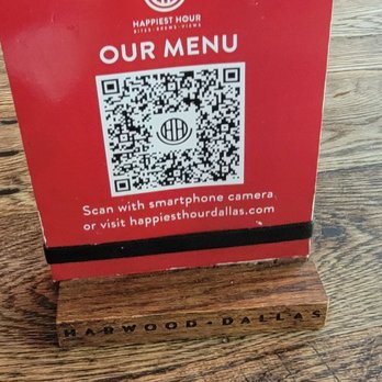 Happiest Hour - Scan for menu - Cocktail Bars Near Me - Dallas, Texas