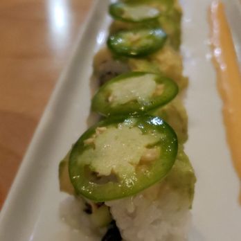 Seabutter - 911 - $17 spicy tuna with jalapeño topped with avocado and sweet yuzu sauce - Japanese Near Me - Beverly Hills, California Seabutter - 911 - $17 spicy tuna with jalapeño topped with avocado and sweet yuzu sauce - Japanese Near Me - Beverly Hills, California