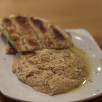 Ethos Greek Bistro - Hummus Served with Warm Pita - Greek Near Me - Coconut Creek, Florida Ethos Greek Bistro - Hummus Served with Warm Pita - Greek Near Me - Coconut Creek, Florida
