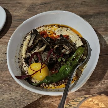 Delbar Middle Eastern - Mushroom hummus - Persian/Iranian Near Me - Atlanta, Georgia Delbar Middle Eastern - Mushroom hummus - Persian/Iranian Near Me - Atlanta, Georgia