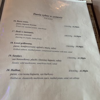 Kapitan Cook - Fish mains - Bars Near Me - Gdynia, PM