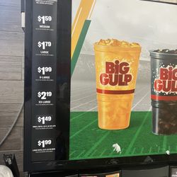 Big gulp prices