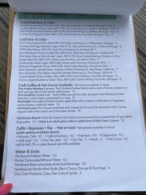 Menu photo 3 Coastal Society Douglas, MI