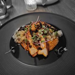 AG Inspired Cuisine - Charred Octopus.. wow