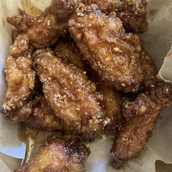 Cr8zy Bao - Ten piece soy garlic bone in chicken - Korean Near Me - Diamond Bar, California Cr8zy Bao - Ten piece soy garlic bone in chicken - Korean Near Me - Diamond Bar, California