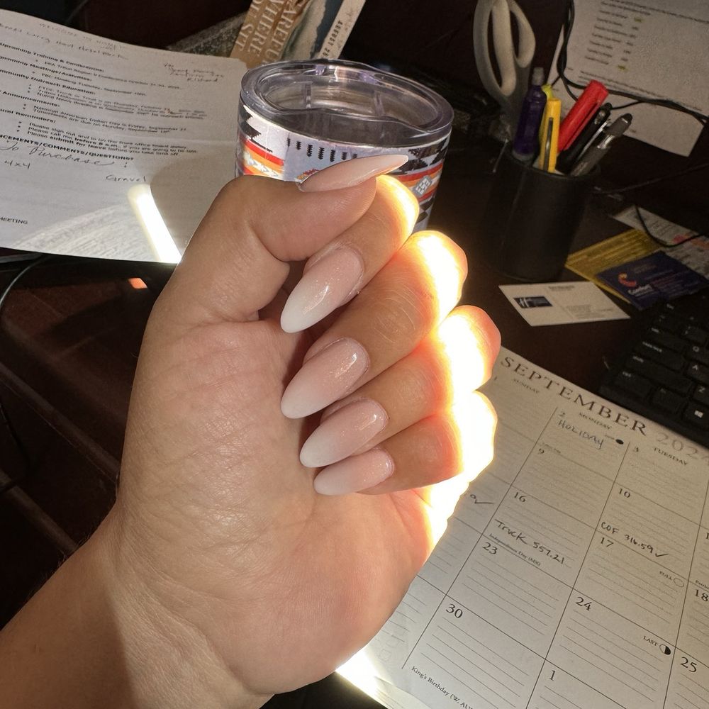 Paradise Nails & Spa - Ombré French manicure - Nail Salons Near Me - Fallon, Nevada