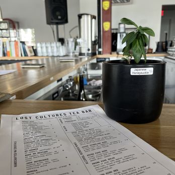 Lost Cultures Tea Bar - Menu / Bar seating - Tea Rooms Near Me - Albuquerque, New Mexico