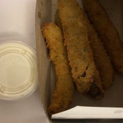 Halibut House Fish and Chips - Fried pickles