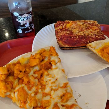 Kingdom Cafe - Buffalo Chicken and L&B style slice. - Pizza Near Me - Staten Island, New York Kingdom Cafe - Buffalo Chicken and L&B style slice. - Pizza Near Me - Staten Island, New York