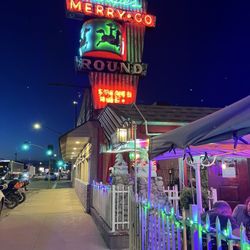 Merry Go Round - The place is vibrant in the evenings..