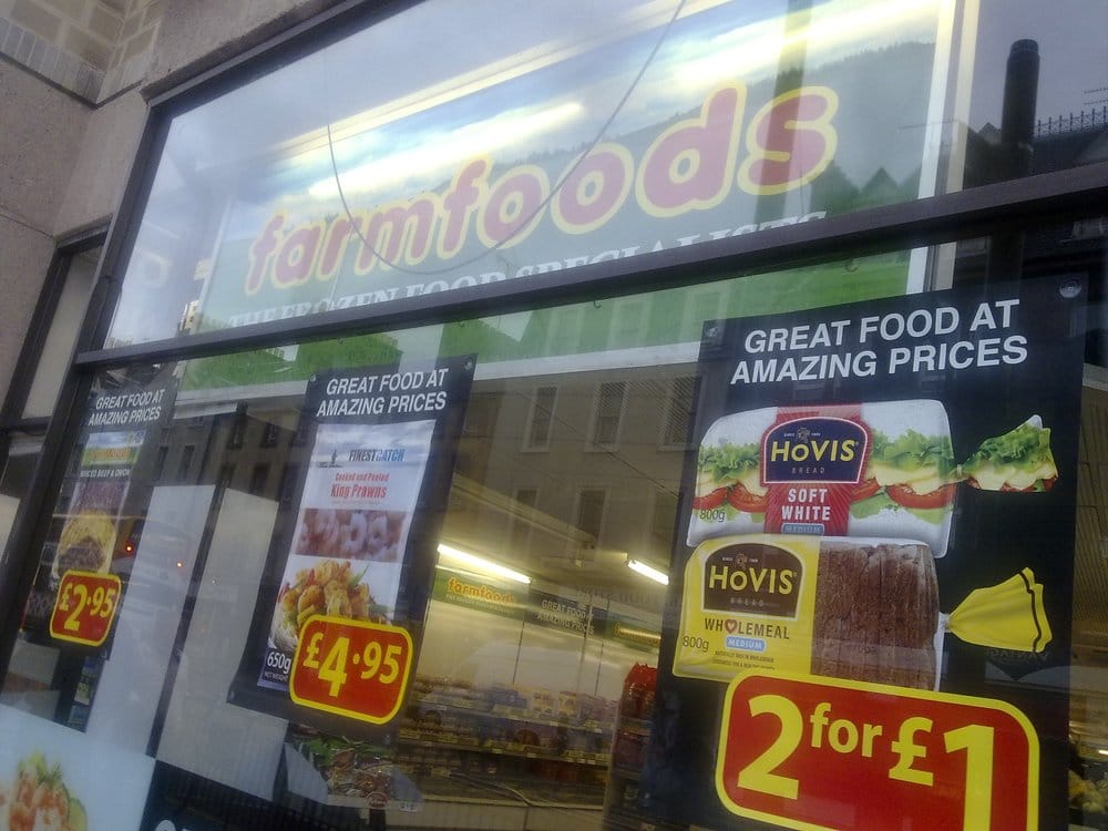 FARMFOODS 76 Nicolson St, Edinburgh, United Kingdom Shopping