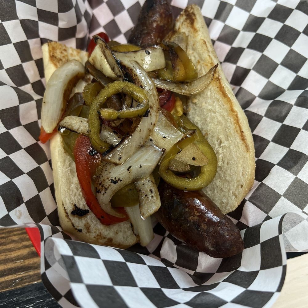 Surf Dawgs Grill - Grilled Italian Sausage Dawg - Food Trucks Near Me - Surfside Beach, South Carolina