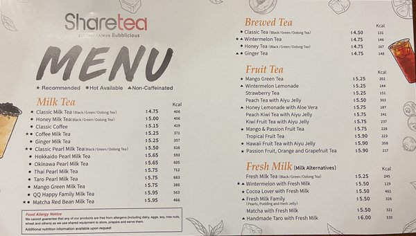 Menu photo 6 Sharetea - Harvey Harvey, LA Menu photo 6 Sharetea - Harvey Harvey, LA