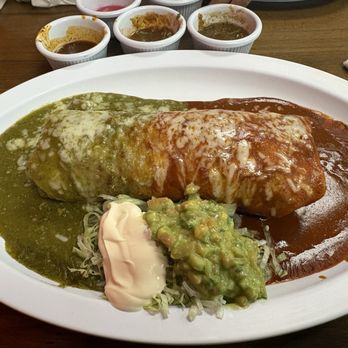 La Parrilla Taqueria - Cal poly burrito Christmas style - Mexican Near Me - Paso Robles, California La Parrilla Taqueria - Cal poly burrito Christmas style - Mexican Near Me - Paso Robles, California