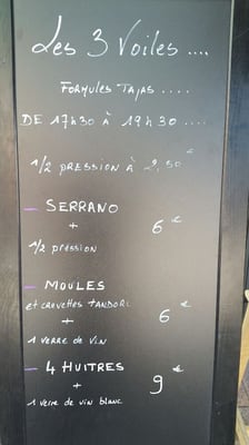Menu photo 2 Les 3 Voiles Toulouse, 31 Menu photo 2 Les 3 Voiles Toulouse, 31
