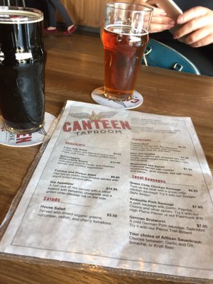 Menu photo 8 Canteen Taproom Albuquerque, NM