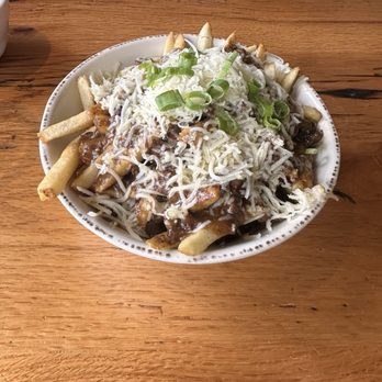 Appaloosa Grill - Bison chili fries - New American Near Me - Denver, Colorado