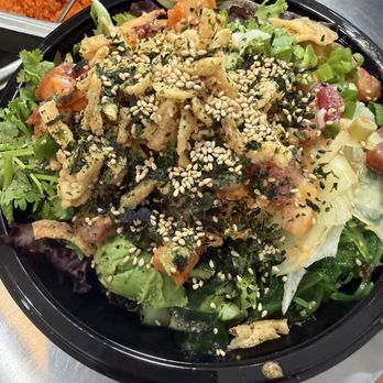 Poki Monster - Regular Poke Bowl with spicy tuna, salmon and octopus. - Poke Near Me - Brea, California Poki Monster - Regular Poke Bowl with spicy tuna, salmon and octopus. - Poke Near Me - Brea, California