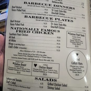 Barbecue Inn - Menu - Barbeque Near Me - Houston, Texas