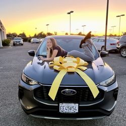 Hertz Car Sales Stockton - My daughter and her new to her 2023 Ford Escape!!