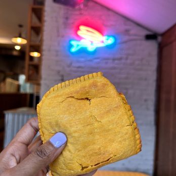 Lloydie's - Spicy beef patty - Caribbean Near Me - Montreal, Quebec