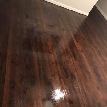 Refinish Floor Water Pop Style Stain Color Dura Seal Coffee