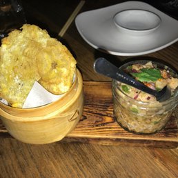 Ceviche tostones Ceviche tostones