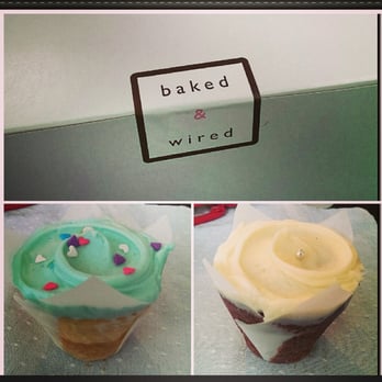 Baked & Wired - A funfetti cupcake (it has a punny name - you'll see when you go) and red velvet! - Bakeries Near Me - Washington, DC, District of Columbia Baked & Wired - A funfetti cupcake (it has a punny name - you'll see when you go) and red velvet! - Bakeries Near Me - Washington, DC, District of Columbia